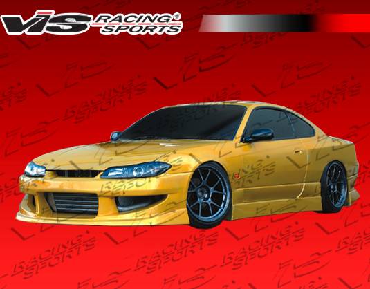 VIS Racing - Nissan Silvia VIS Racing Werk 9 Front Bumper - 99NSS152DWK9-001