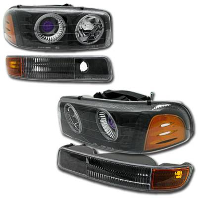 Custom - Black Pro Headlights Combo