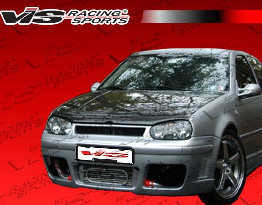 VIS Racing - Volkswagen Golf VIS Racing R Tech Front Bumper - 99VWGOF2DRTH-001