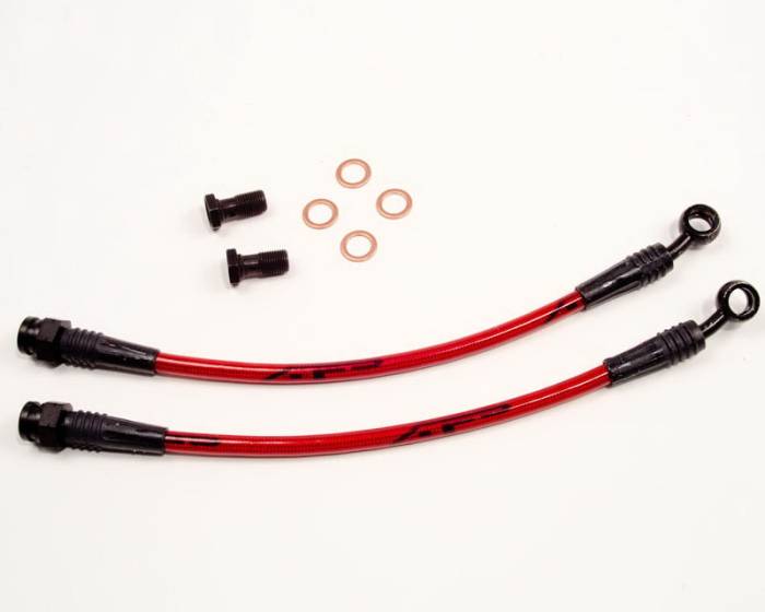 Agency Power - Mazda RX-8 Agency Power Steel Braided Brake Lines - Rear - AP-RX8-410
