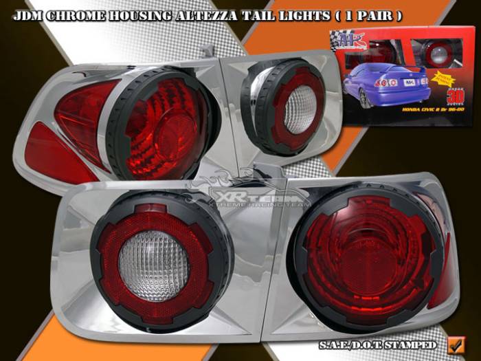 Custom - Chrome Housing Altezza Taillights Coupe