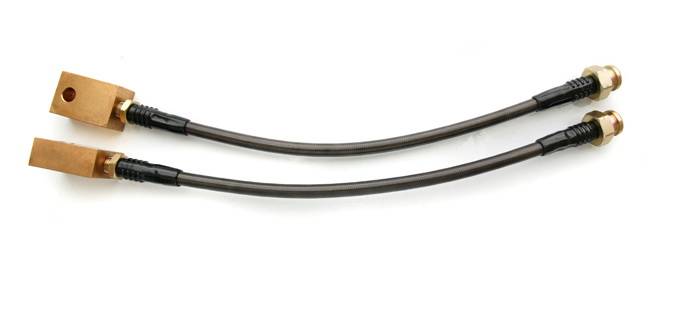 Agency Power - Nissan 350Z Agency Power Steel Braided Brake Lines - Rear - AP-Z33B-410