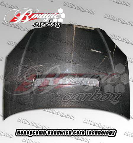 AIT Racing - Acura RSX AIT Racing N1 Style Hood - AX01BMN1SCFH