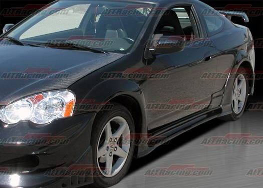 AIT Racing - Acura RSX AIT Racing VS Style Side Skirts - AX01HIVS2SS