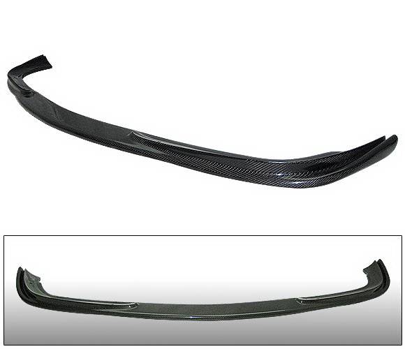 4 Car Option - Mercedes-Benz E Class 4 Car Option Carbon Fiber Front Bumper Lip - BLFC-MBW211