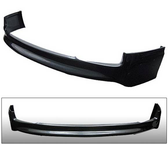 4 Car Option - Honda Civic 2DR 4 Car Option ABS P1 Style Front Bumper Lip - BLF-HC062P1