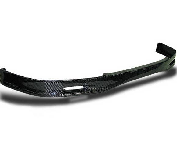 4 Car Option - Honda Civic 2DR 4 Car Option Carbon Fiber Spoon Style Front Bumper Lip - BLF-HC92SP-CF