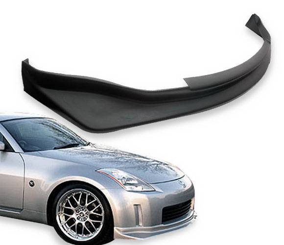 4CarOption - Nissan 350Z 4CarOption Front Bumper Lip - BLF-N350Z2-PU