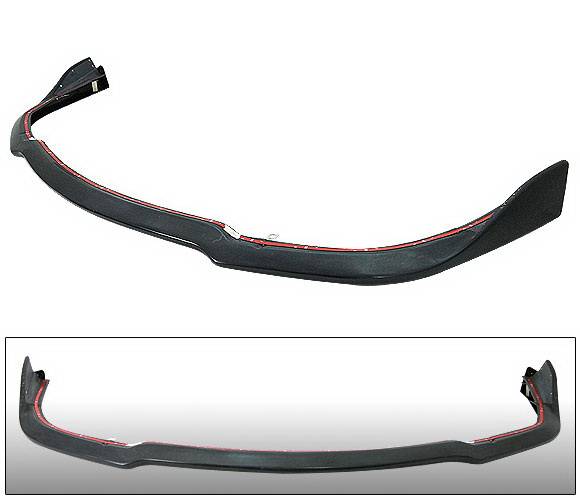 4 Car Option - Subaru WRX 4 Car Option Polyurethane CS2 Style Front Bumper Lip - BLFP-SI06CS2-PU