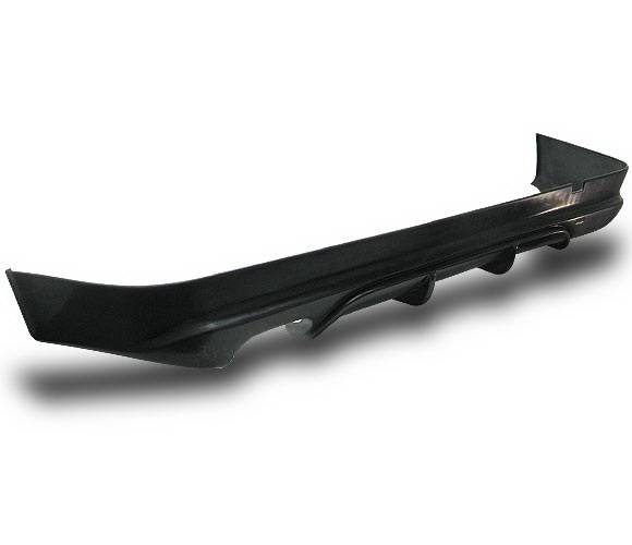 4 Car Option - BMW 3 Series 4DR 4 Car Option Polyurethane AC Style Rear Bumper Lip - BLR-BE90AC-PU