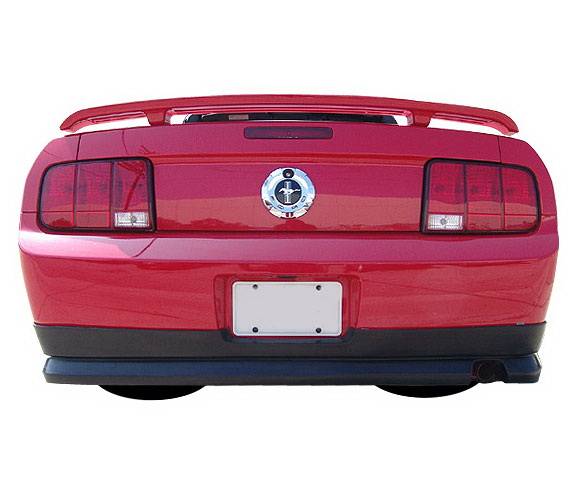 4 Car Option - Ford Mustang 4 Car Option Polyurethane Rear Bumper Lip - BLR-FM05V6-PU