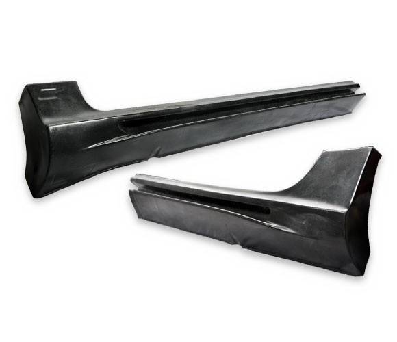 4CarOption - Audi A4 4CarOption Side Skirts - BLS-AA407A-PU