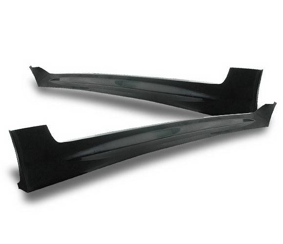 4CarOption - Honda Civic 4DR 4CarOption Side Skirts - BLS-HC064MU-PU