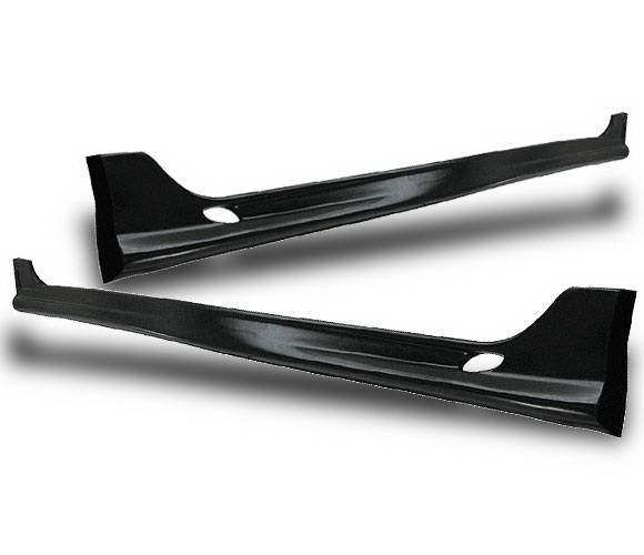 4 Car Option - Mazda 3 4DR 4 Car Option Polyurethane Type K Style Side Skirts - BLS-MAZ3K-PU