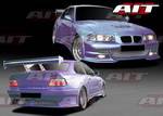 AIT Racing - BMW 3 Series AIT Racing Cosmo Style Wide Body Kit - BMWE36HICOSCK