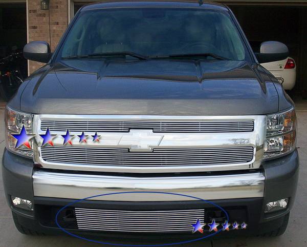 APS - Chevrolet Silverado APS Billet Grille - Bumper - Aluminum - C65785A