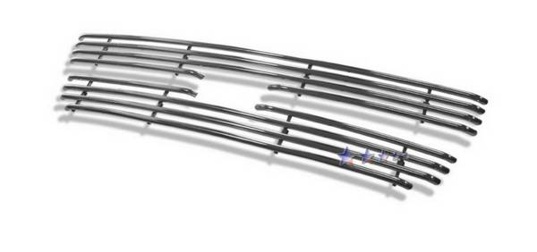 APS - Chevrolet Silverado APS Tubular Grille - Upper - Stainless Steel - C68310S