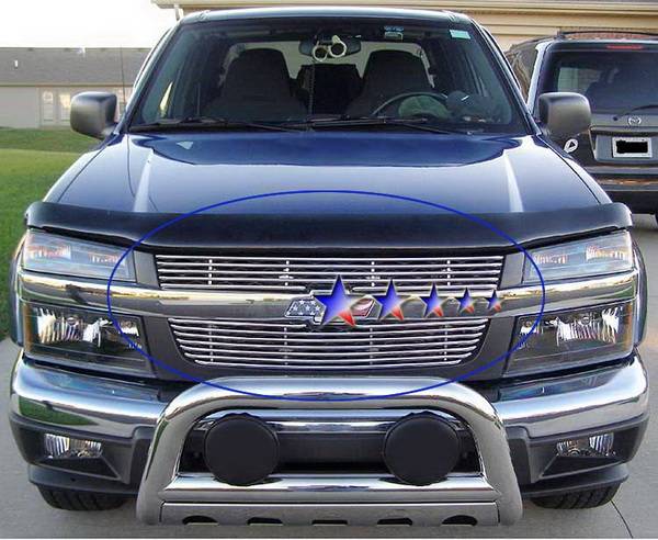 APS - Chevrolet Colorado APS Tubular Grille - Upper - Stainless Steel - C68747S