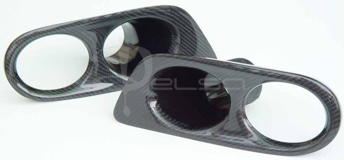 Custom - E46 M3 Carbon Fiber Fog Light Covers