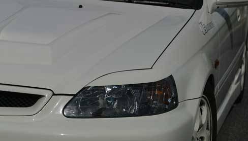 Chargespeed - Honda Civic Chargespeed Carbon Eye Line - Pair - CS218EBC