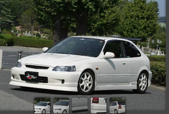 Chargespeed - Honda Civic HB Chargespeed Full Lip Kit - CS218FLKH