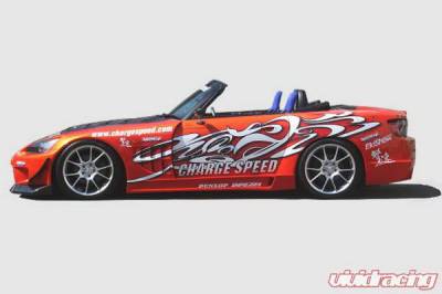 Chargespeed - Honda S2000 Chargespeed Wide Body Super GT Side Skirts - CS330SSW