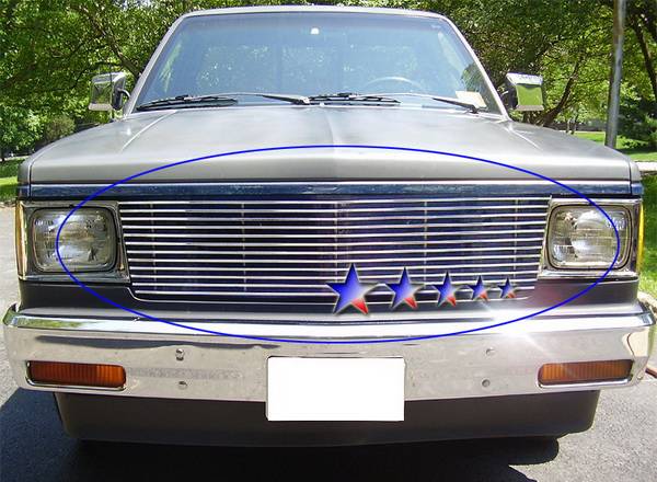 APS - GMC S15 APS Billet Grille - Upper - Stainless Steel - C85004S