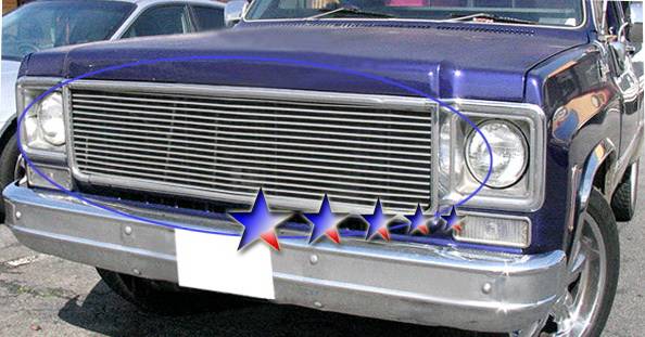 APS - GMC CK Truck APS Billet Grille - Upper - Aluminum - C85008A