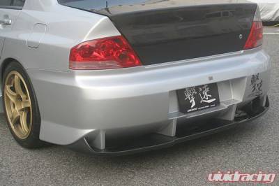 Chargespeed - Mitsubishi Lancer Chargespeed Type-2 Rear Bumper NO Diffuser - CS424RB2ND