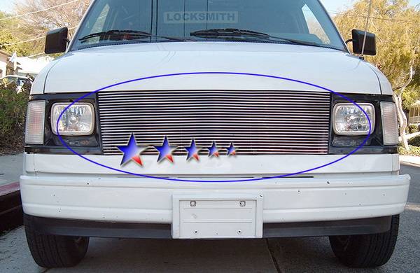 APS - GMC Safari APS Billet Grille - Upper - Aluminum - C85103A