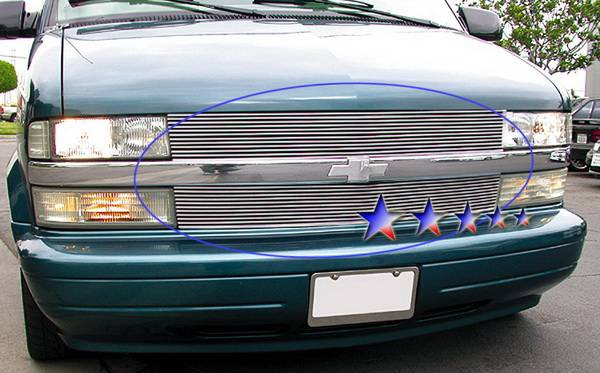 Chevrolet Astro APS Billet Grille - Upper - Aluminum - C85104A