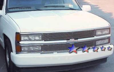 APS - Chevrolet Blazer APS Billet Grille - Phantom Style - Upper - Aluminum - C85211A