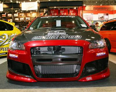 Chargespeed - Mitsubishi Lancer Chargespeed Side Duct Cowl for Type-1 Bumper ONLY - Pair - CS427SDCCS