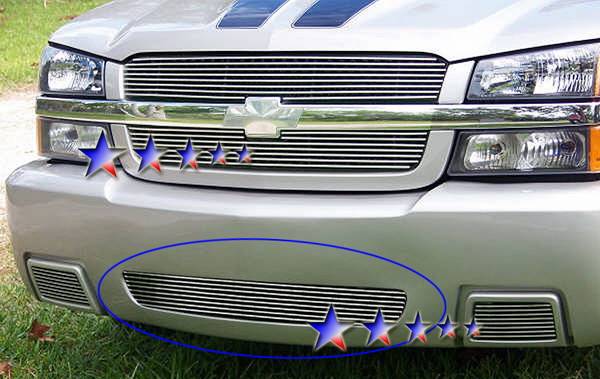 APS - Chevrolet Silverado APS Billet Grille - Center - Bumper - Stainless Steel - C85304S