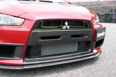 Chargespeed - Mitsubishi Lancer Chargespeed Front Upper Inner Grille - CS427UIGC