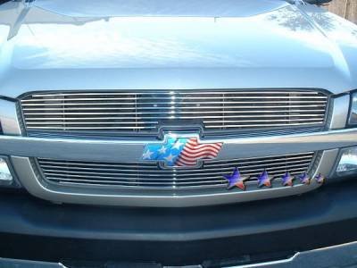 APS - Chevrolet Avalanche APS Billet Grille - Upper - Stainless Steel - C85317A
