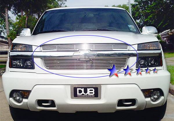 APS - Chevrolet Avalanche APS CNC Grille - Upper - Aluminum - C95329A