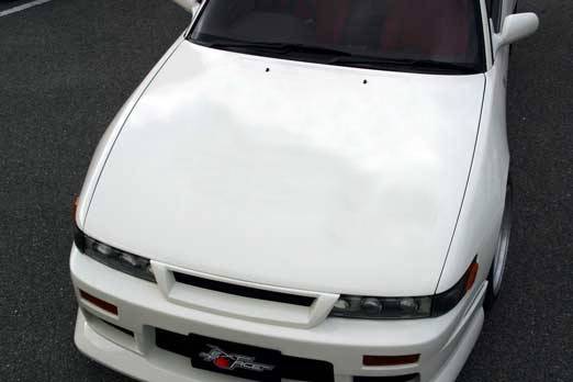 Chargespeed - Nissan 240SX Chargespeed Flip Light OEM Carbon Hood - CS702HC