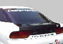 Chargespeed - Nissan 240SX Chargespeed Acrylic Rear Glass - CS702HTG