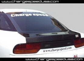 Chargespeed - Nissan 240SX Chargespeed RPS-13 HB Rear Center Garnish Cover Zenki & Kouki Only - CS702RGZC
