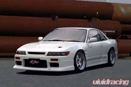 Chargespeed - Nissan 240SX Chargespeed Front End-Non Flip Light Coupe Full Body Kit - CS703FKC