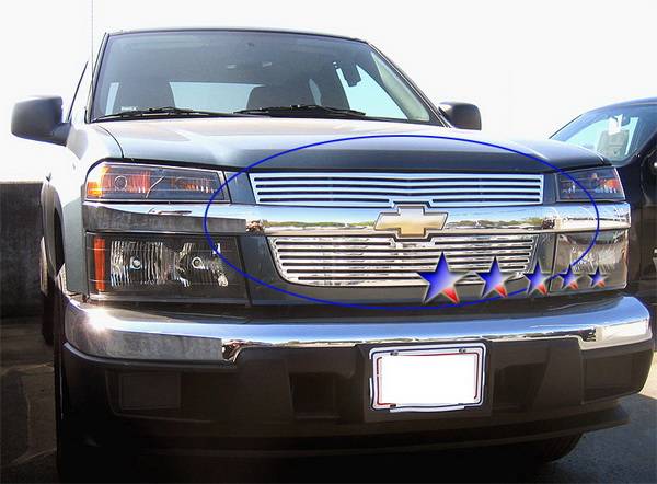 APS - Chevrolet Colorado APS CNC Grille - Upper - Aluminum - C95747A