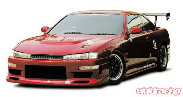 Chargespeed - Nissan 240SX Chargespeed Zenki Vented Hood - CS704HFV