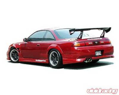 Chargespeed - Nissan 240SX Chargespeed Rear Bumper - CS704RB