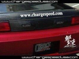 Chargespeed - Nissan 240SX Chargespeed Rear Center Garnish Cover - CS704RGR