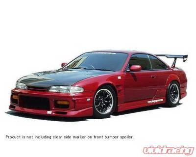 Chargespeed - Nissan 240SX Chargespeed Side Skirts - Pair - CS704SS