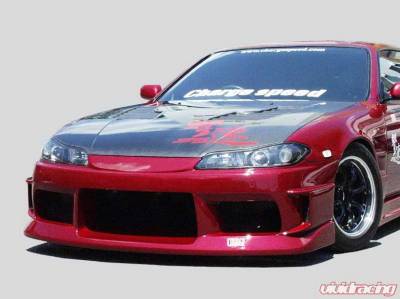 Chargespeed - Nissan 240SX Chargespeed Front Bumper - CS707FB