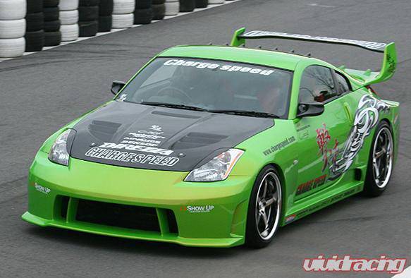 Chargespeed - Nissan 350Z Chargespeed Wide Body Full Body Kit - CS722FKW