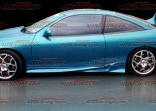 AIT Racing - Chevrolet Cavalier 2DR AIT Racing Combat Style Side Skirts - CC95HICBSSS2
