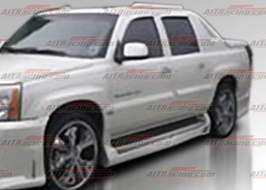 AIT Racing - Cadillac Escalade AIT Racing EXE Style Side Skirts - CE02HIEXESSXT